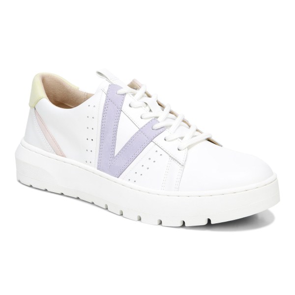 Vionic Trainers Ireland - Simasa Sneaker White - Womens Shoes Ireland | MAFLT-7418